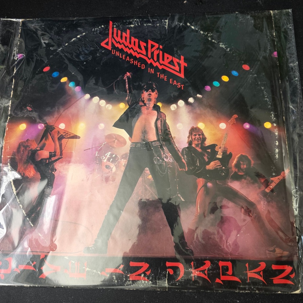 Judas Priest Unleashed in the East Live in Japan Vinyl LP Columbia JC 36179 1979